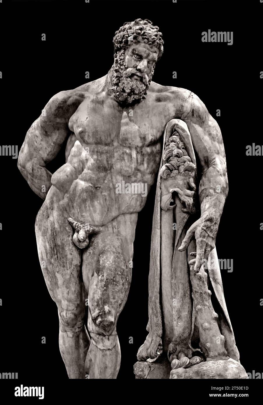 Hercules at rest statue hi-res stock photography and images - Alamy