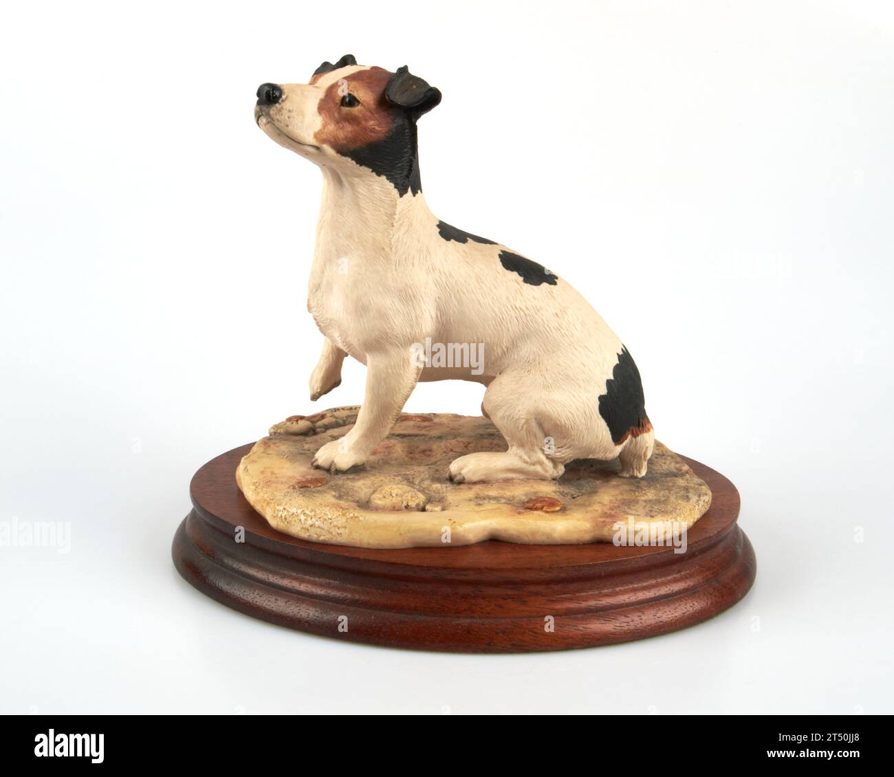 Vintage Border Fine Arts hand made Jack Russell Terrier dog sculpture Stock Photo Alamy