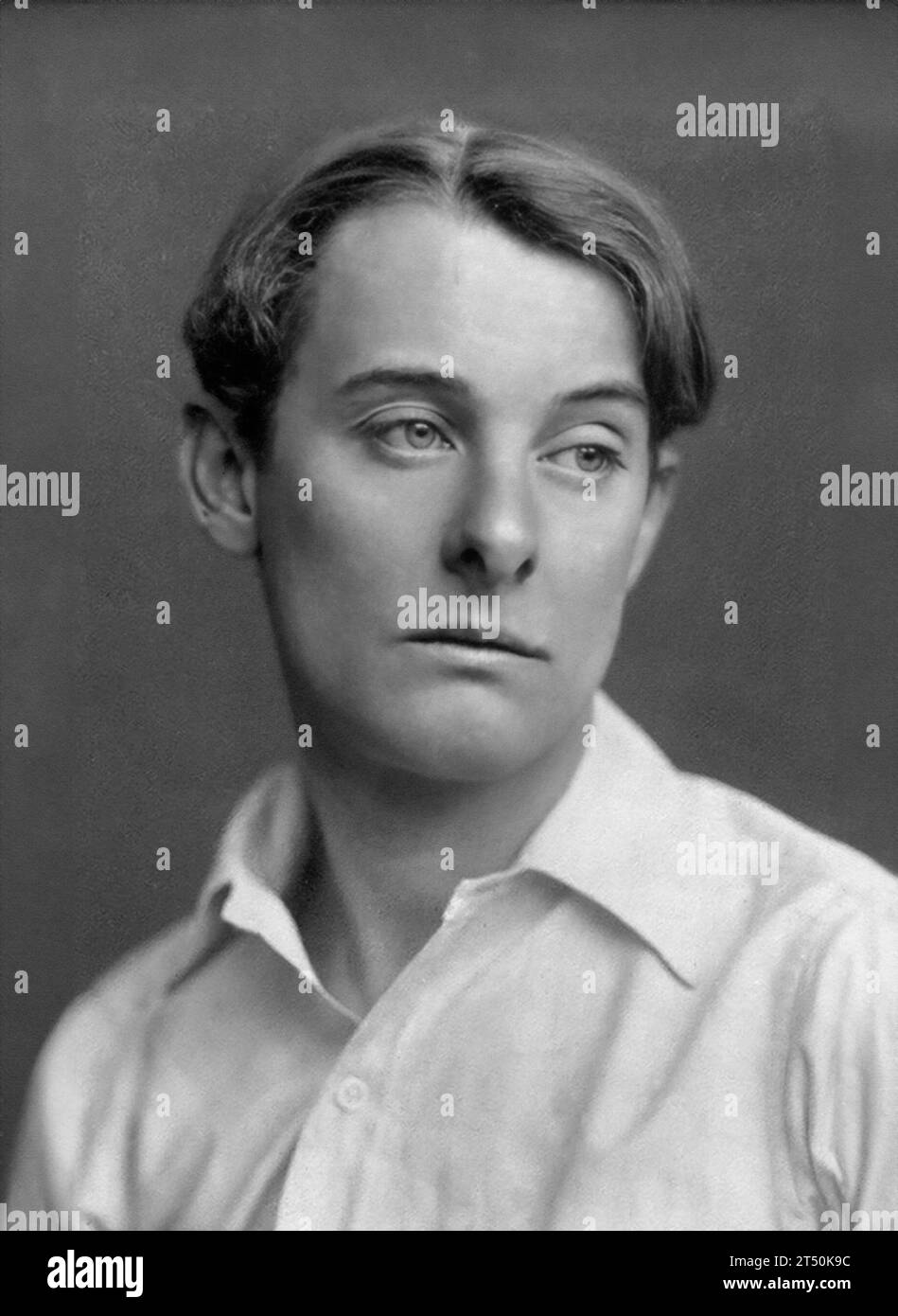 Lord Alfred Douglas. The English poet and journalist, Lord Alfred Bruce Douglas (1870-1945) by George Charles Beresford, 1903 Stock Photo