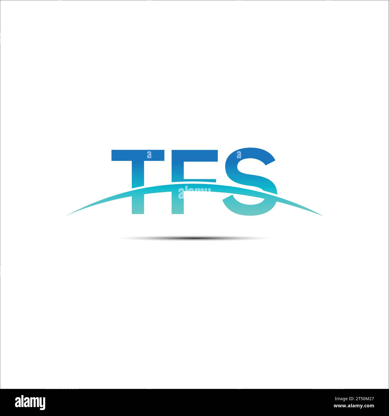 Letter tfs logo design icon Royalty Free Vector Image Stock Vector ...