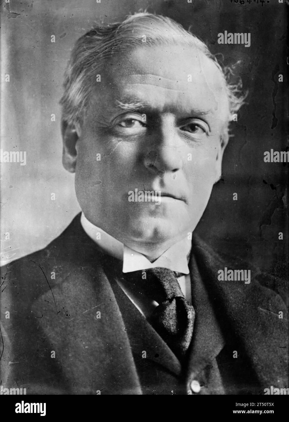 H.H. Asquith.  Herbert Henry Asquith, 1st Earl of Oxford and Asquith, who was the British Prime Minister 1908-1916. Stock Photo
