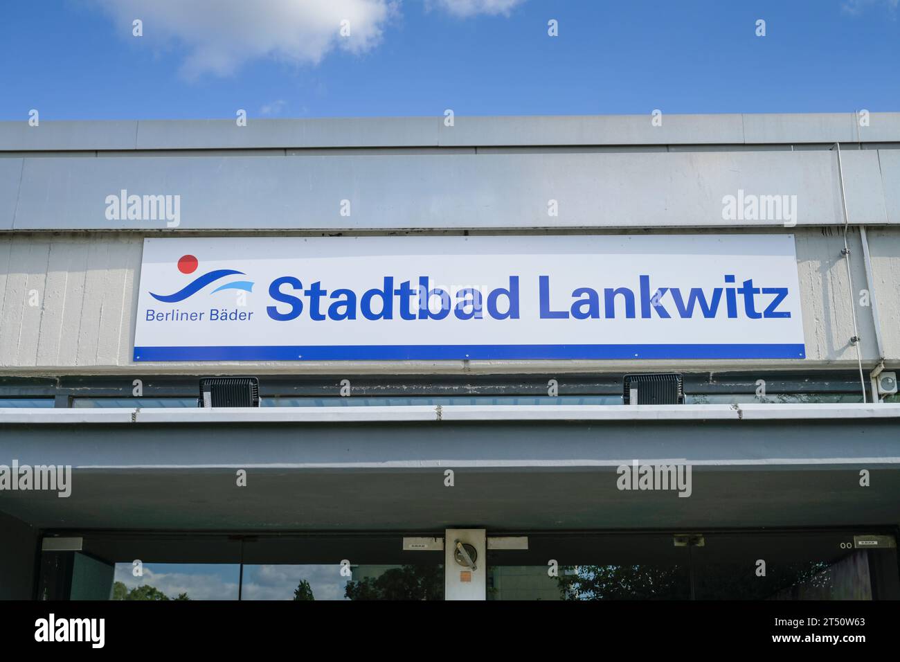 Stadtbad Lankwitz, Leonorenstraße, Lankwitz, Steglitz-Zehlendorf, Berlin, Deutschland Stock Photo
