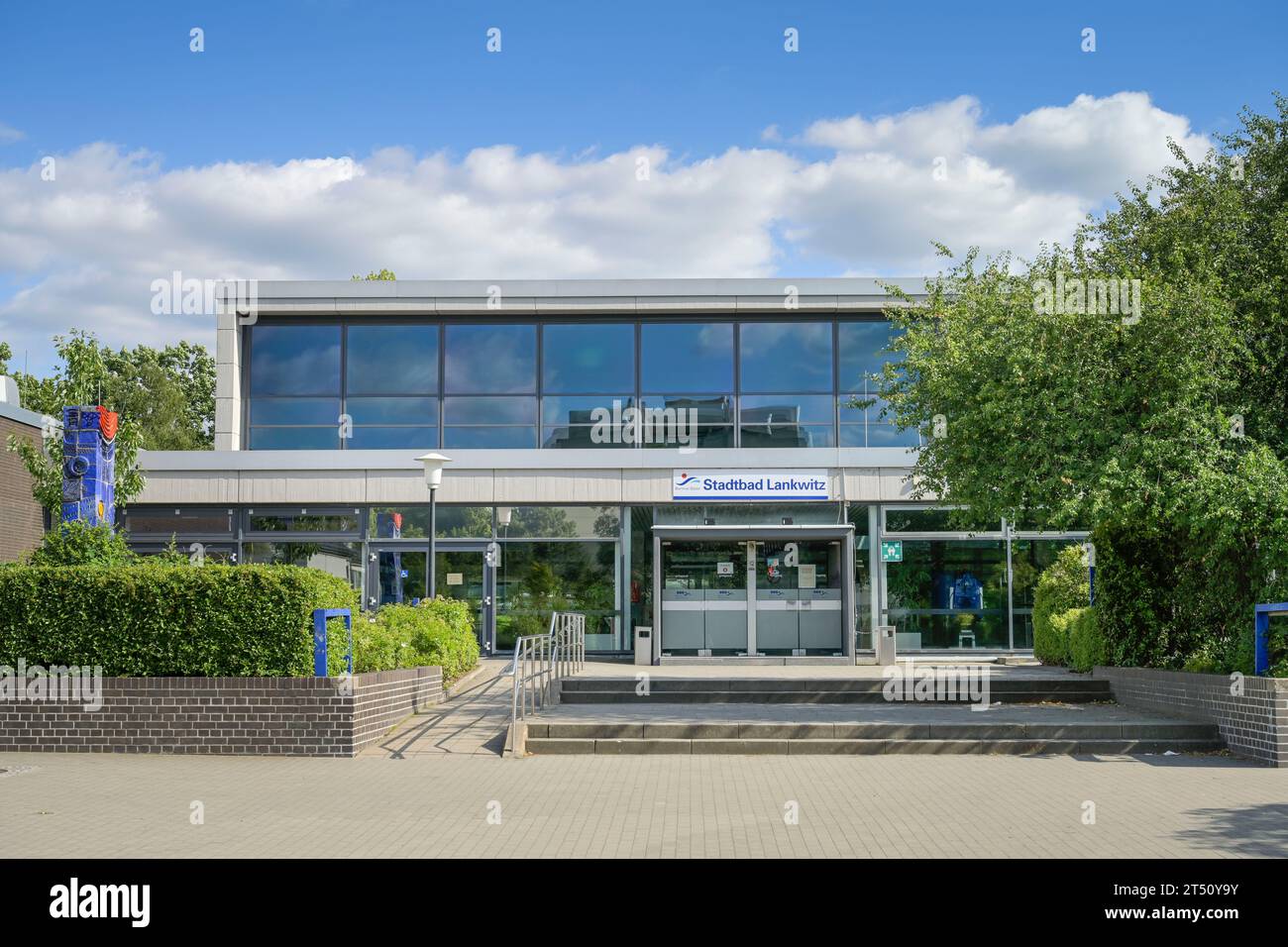 Stadtbad Lankwitz, Leonorenstraße, Lankwitz, Steglitz-Zehlendorf, Berlin, Deutschland Stock Photo