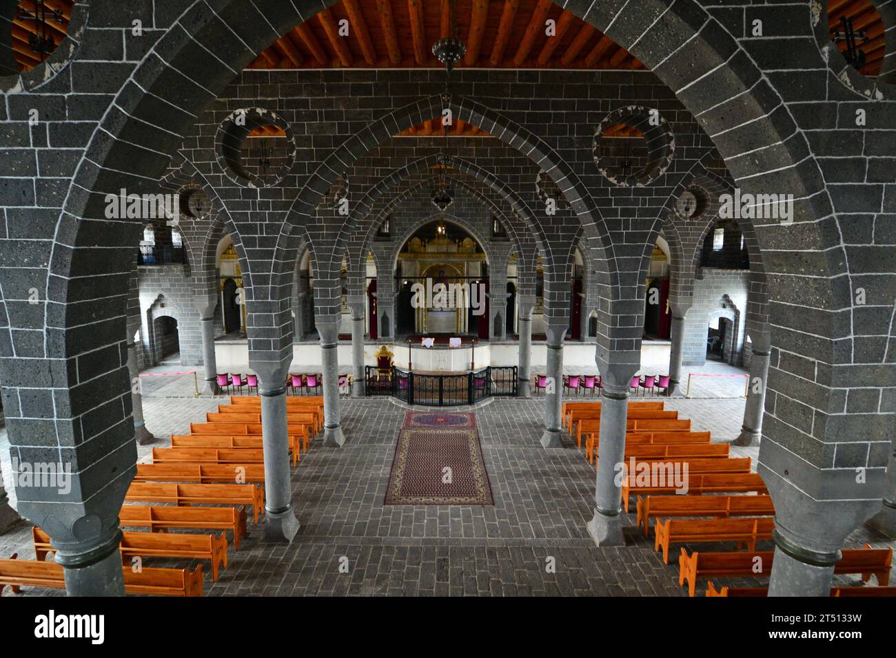 Surp Giragos Armenian Church in Diyarbakir, Turkey Stock Photo