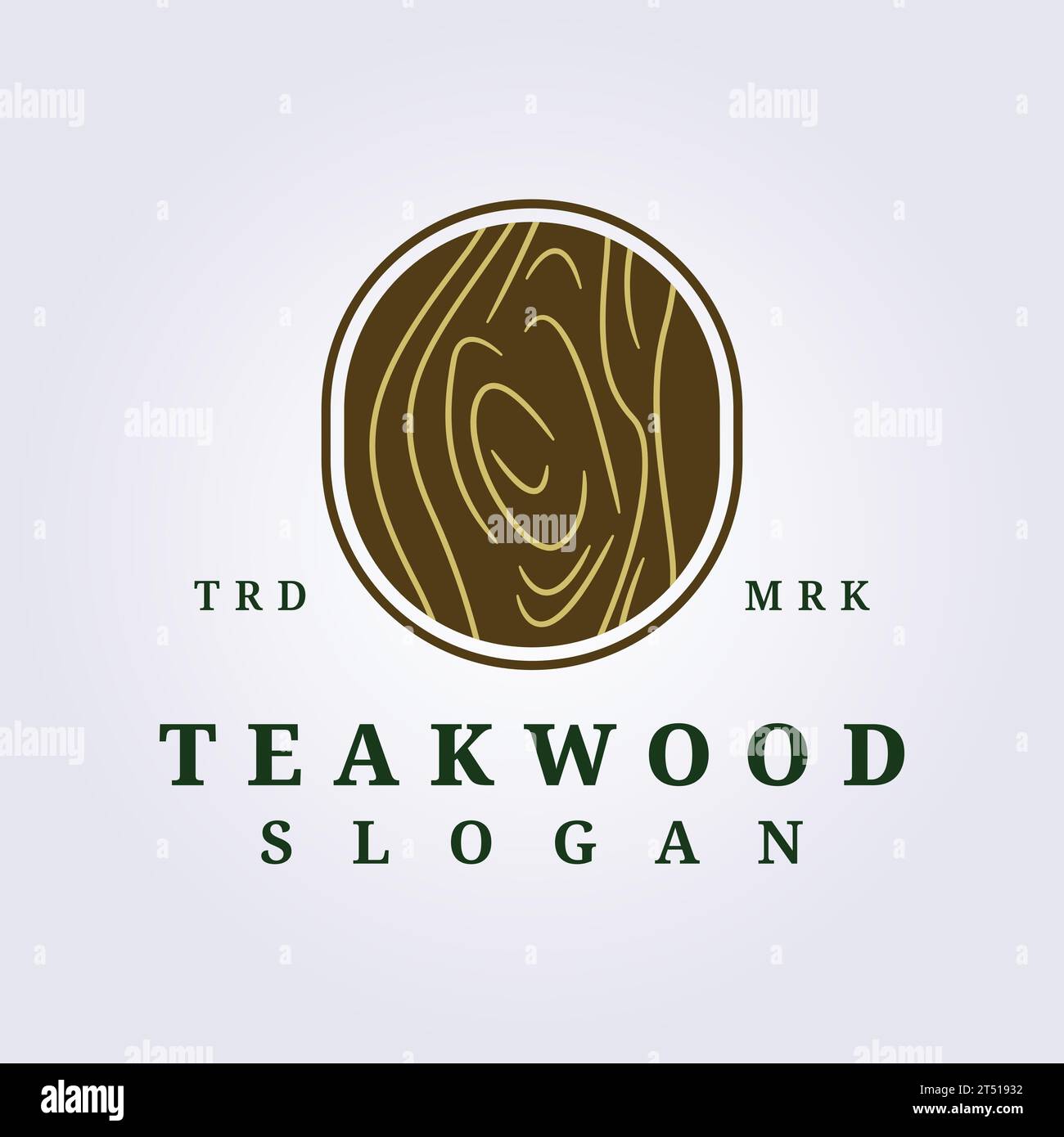 Teak wood forest Stock Vector Images - Alamy