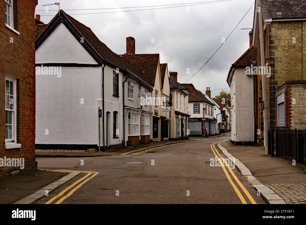 Sawbridgeworth, Hertfordshire, England October 1st 2023 A view of