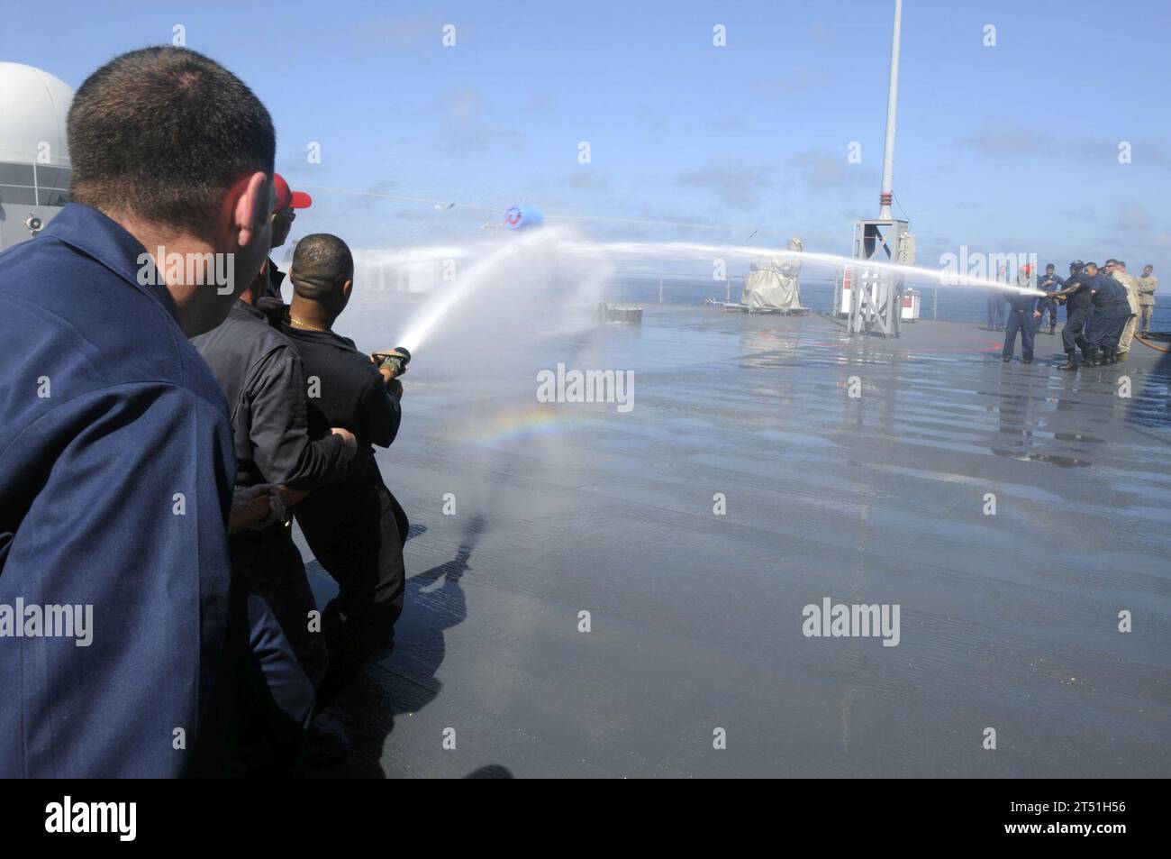 7th Fleet, 7th Fleet command ship, barrel shoot, Damage Control