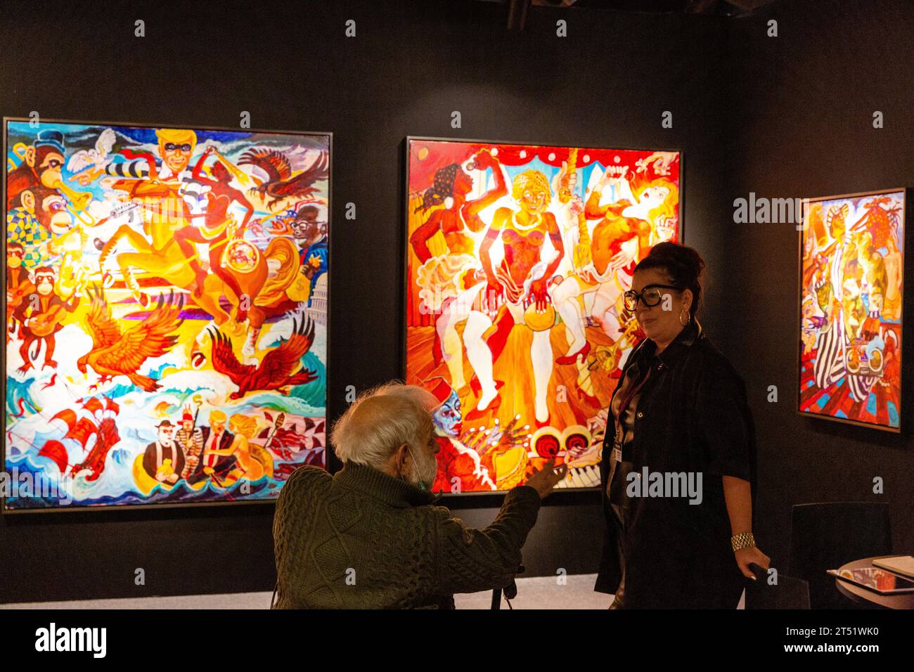 New York, USA. 02nd Nov, 2023. New York City 2 November 2023. The Art