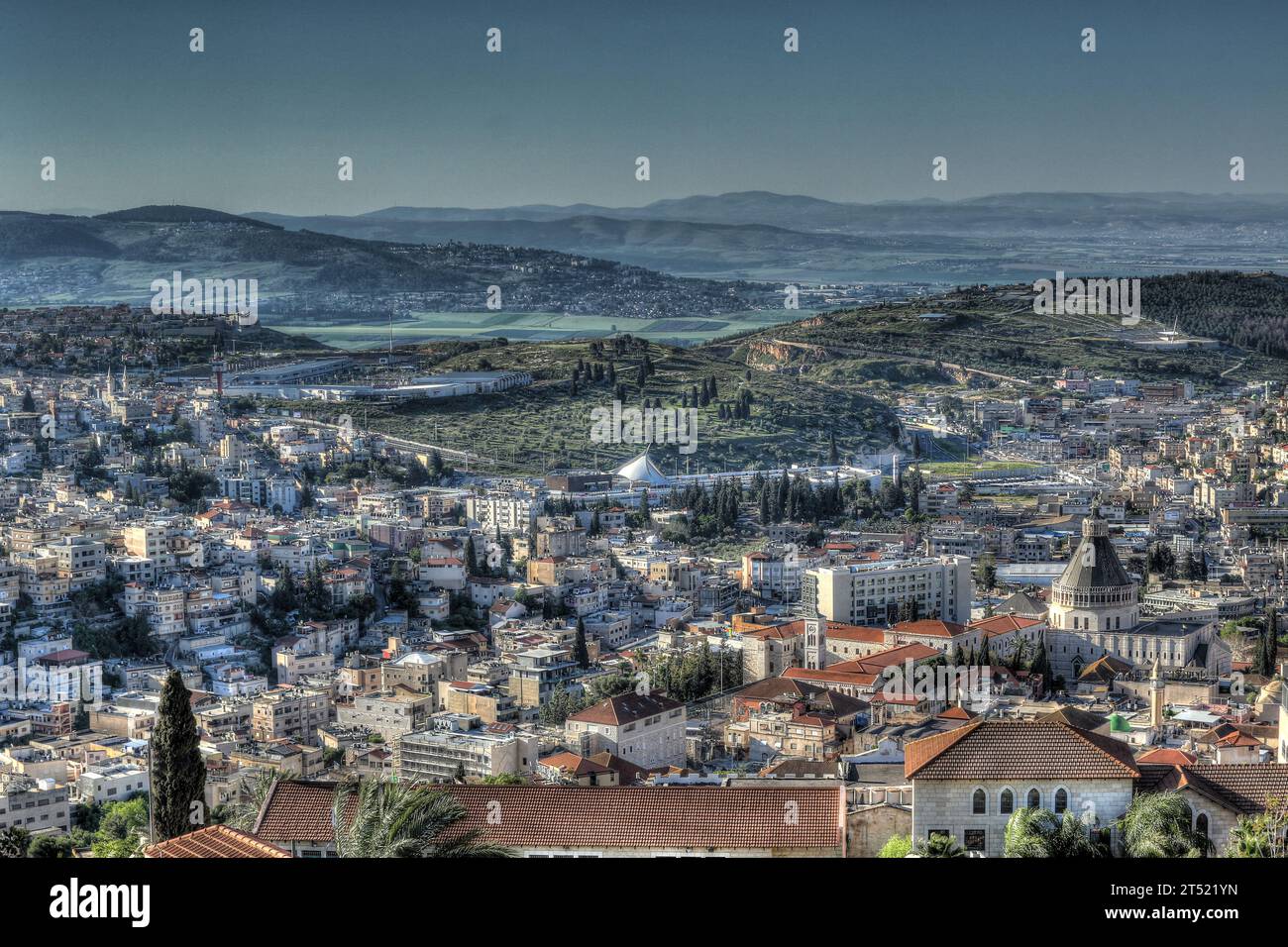 Skyline of the old city of nazareth hi-res stock photography and images -  Alamy