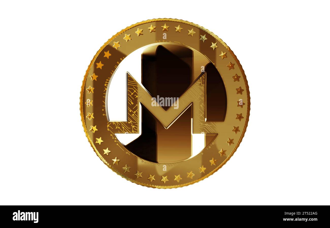 Xmr coin Cut Out Stock Images & Pictures - Alamy