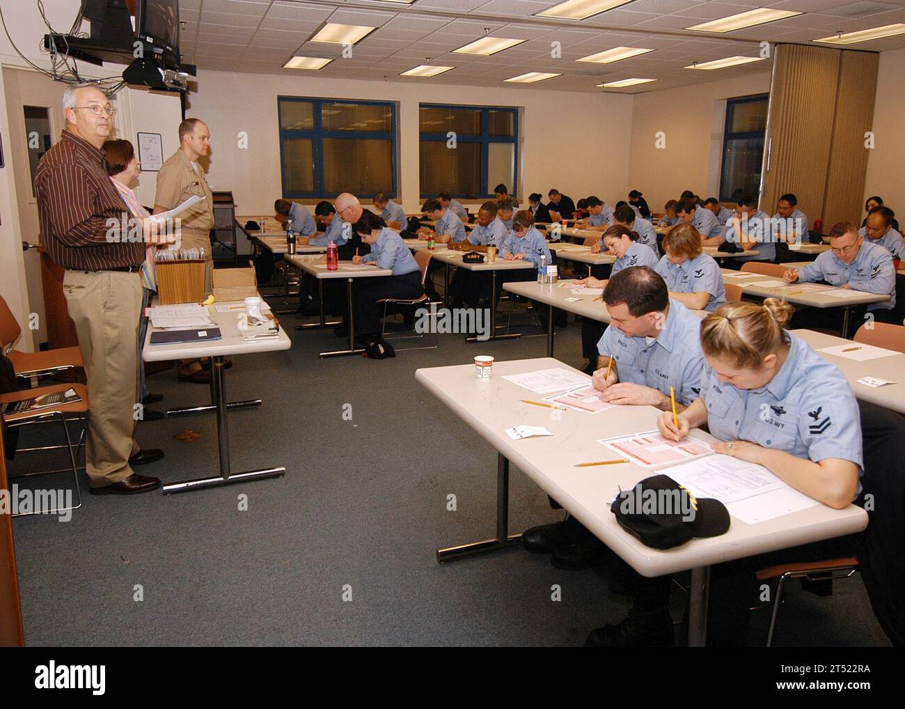 Navy operational support center whidbey island hires stock photography