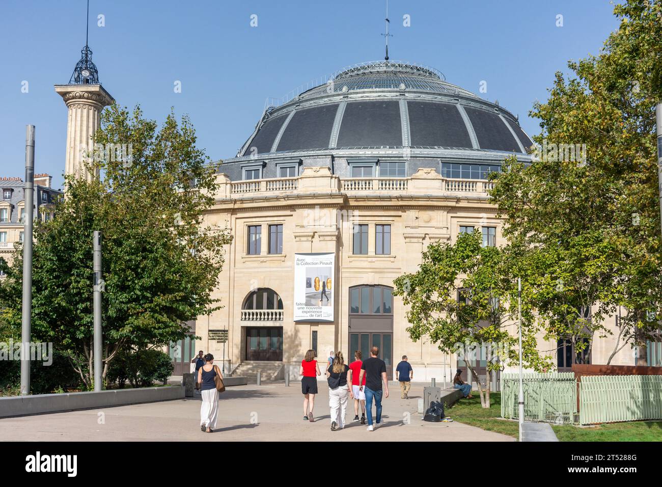 Bourse de Commerce (Pinault Collection), Les Halles, Paris, Rue de Viarmes, Paris, Île-de-France, France Stock Photo