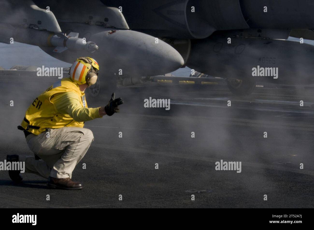 aircraft carrier, Carl Vinson Carrier Strike Group, F/A-18F Super Hornet, navy, Nimitz-class, Strike Fighter Squadron 22, U.S. Navy, USS Carl Vinson (CVN 70), vfa-22 Stock Photo