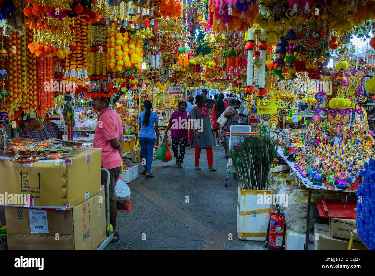 Deepavali Market, Little India, Singapore Stock Photo