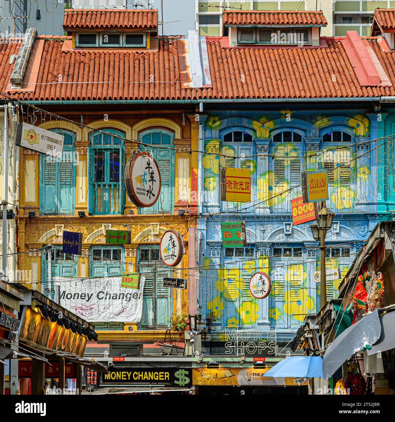 Images of Chinatown, Singapore Stock Photo