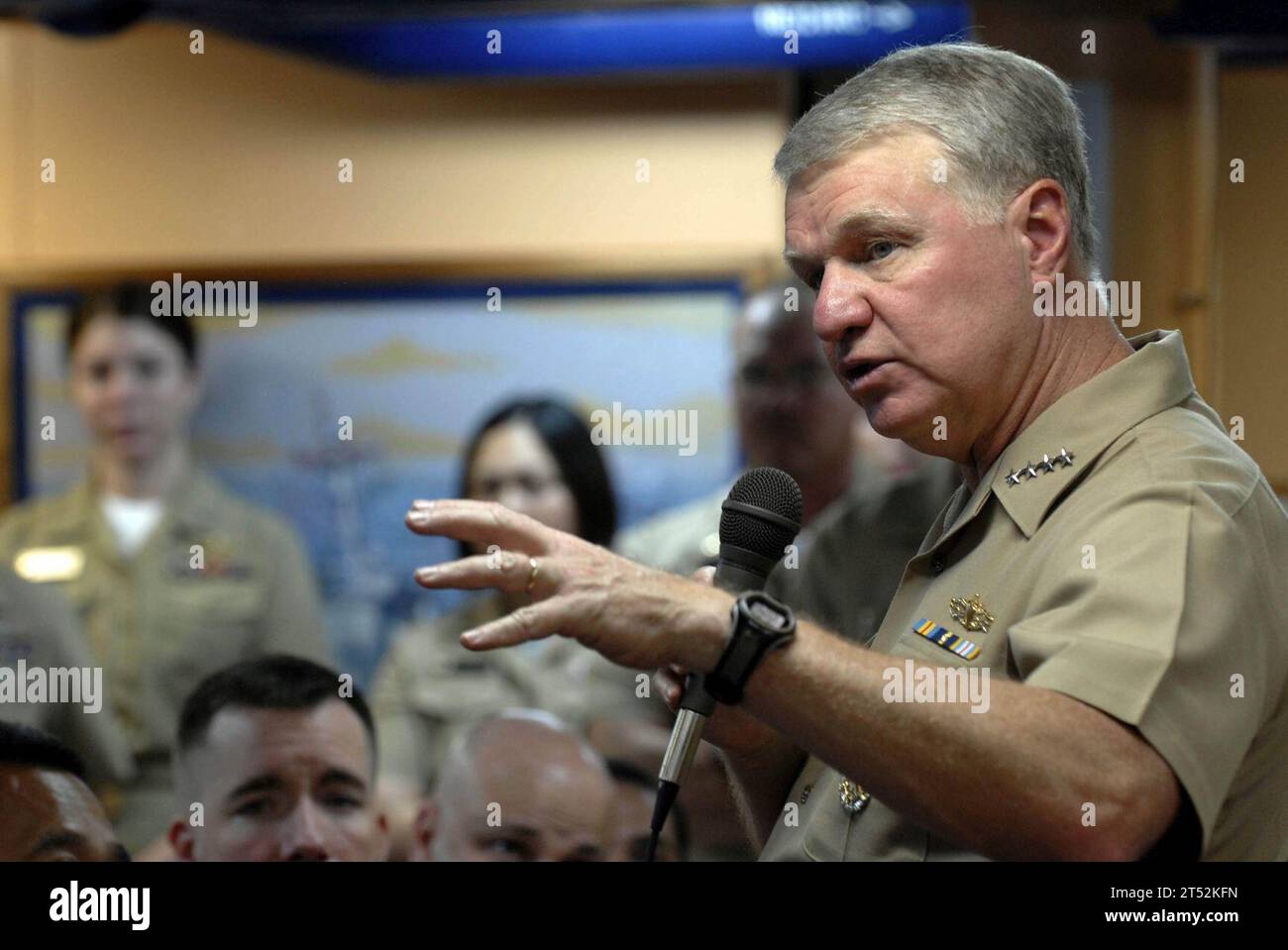 All-Hands, CNO, inspection, leadership, MCPON, Middle East, senior ...