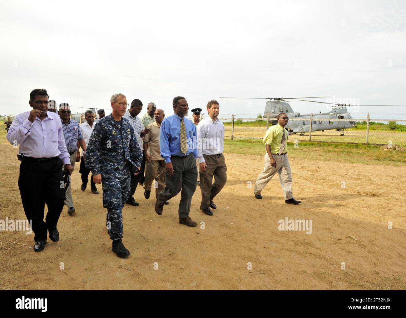 1010261531D213 NEW AMSTERDAM, Guyana (Oct. 26, 2010) Capt. Thomas