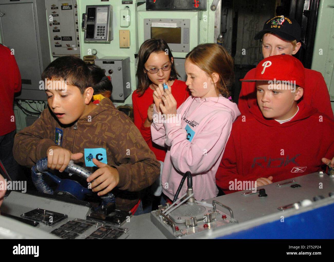 0905150515W086 SAN DIEGO (May 15, 2009) Students from Gerald R. Ford