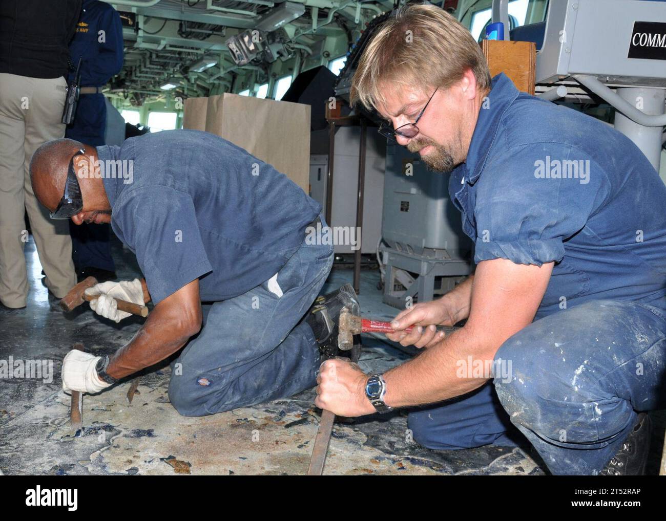 amphibious command ship, deck repair, Joint Operations, LCC/JCC 20, U.S ...