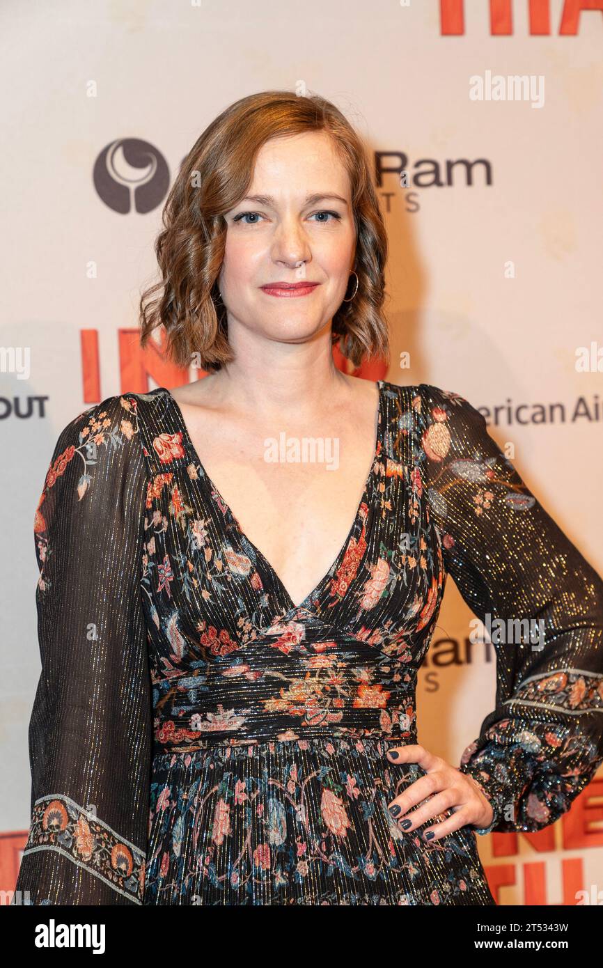 New York, USA. 02nd Nov, 2023. Suzy Jane Hunt attends opening night of play 'I Need That' by Roundabout Theatre Company at American Airlines Theatre in New York on November 2, 2023. (Photo by Lev Radin/Sipa USA) Credit: Sipa USA/Alamy Live News Stock Photo
