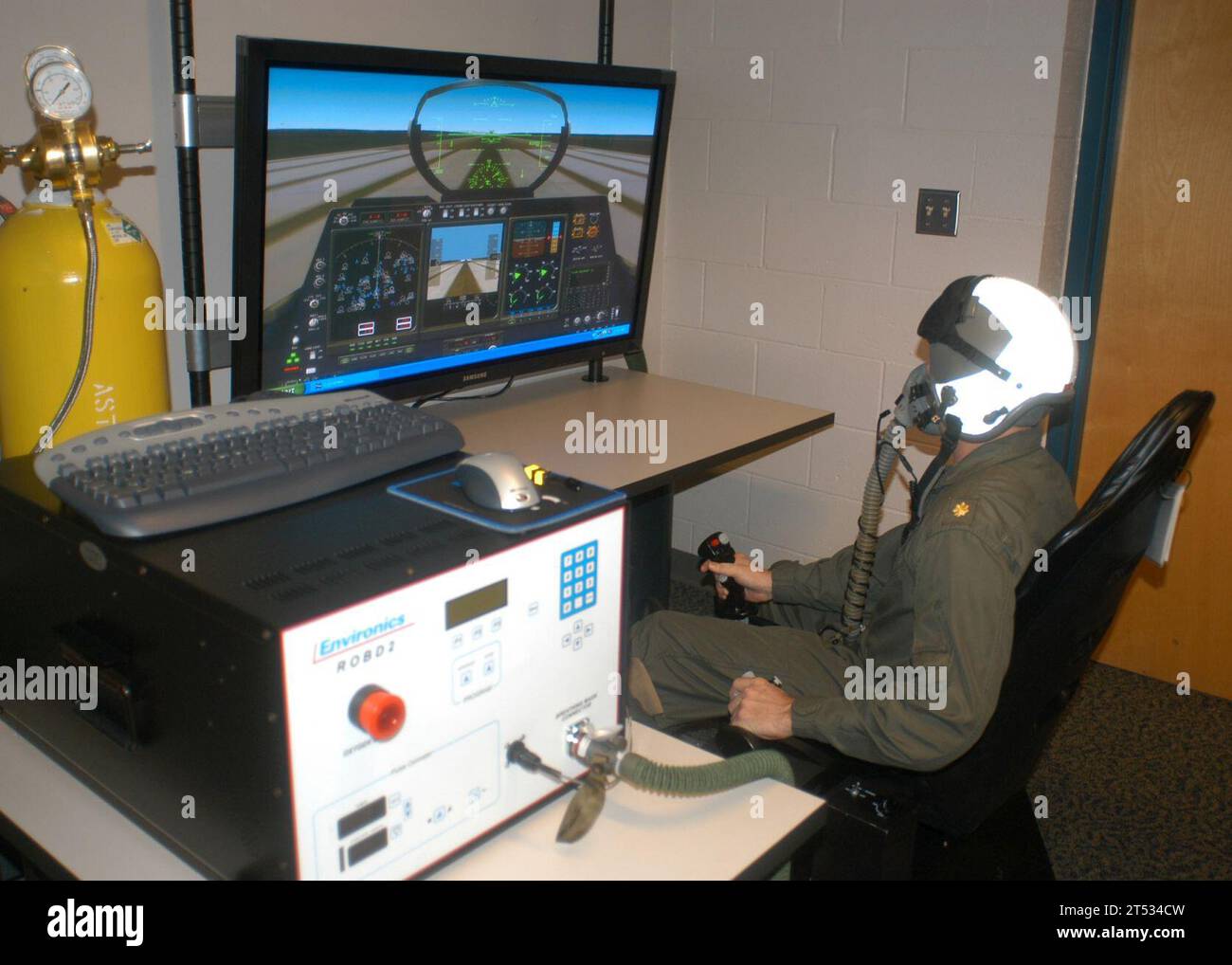 Aviation Survival Training Center, Reduced Oxygen Breathing Device, whidbey island Stock Photo