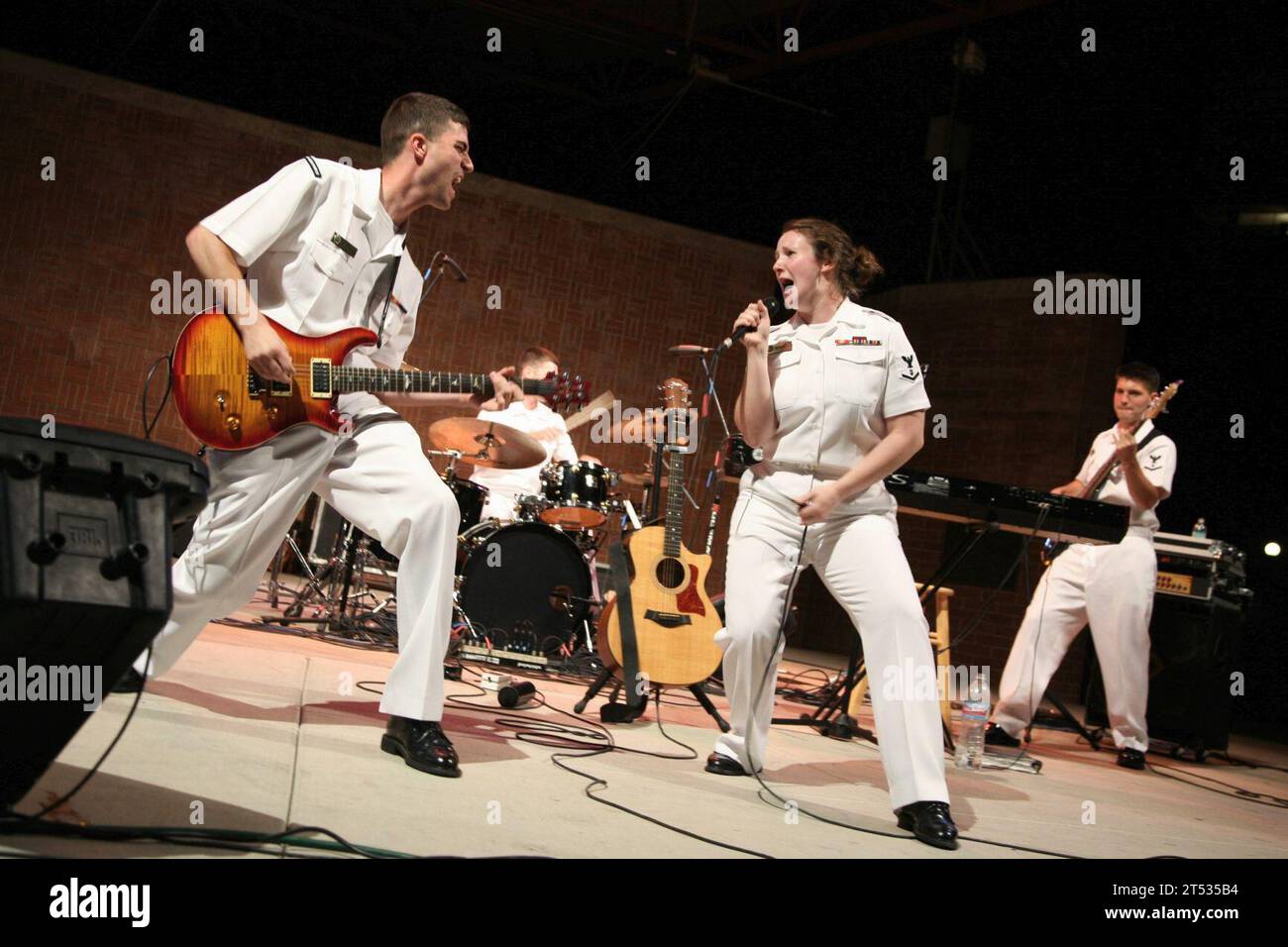 band, Nev. Navy Week, Reno Stock Photo