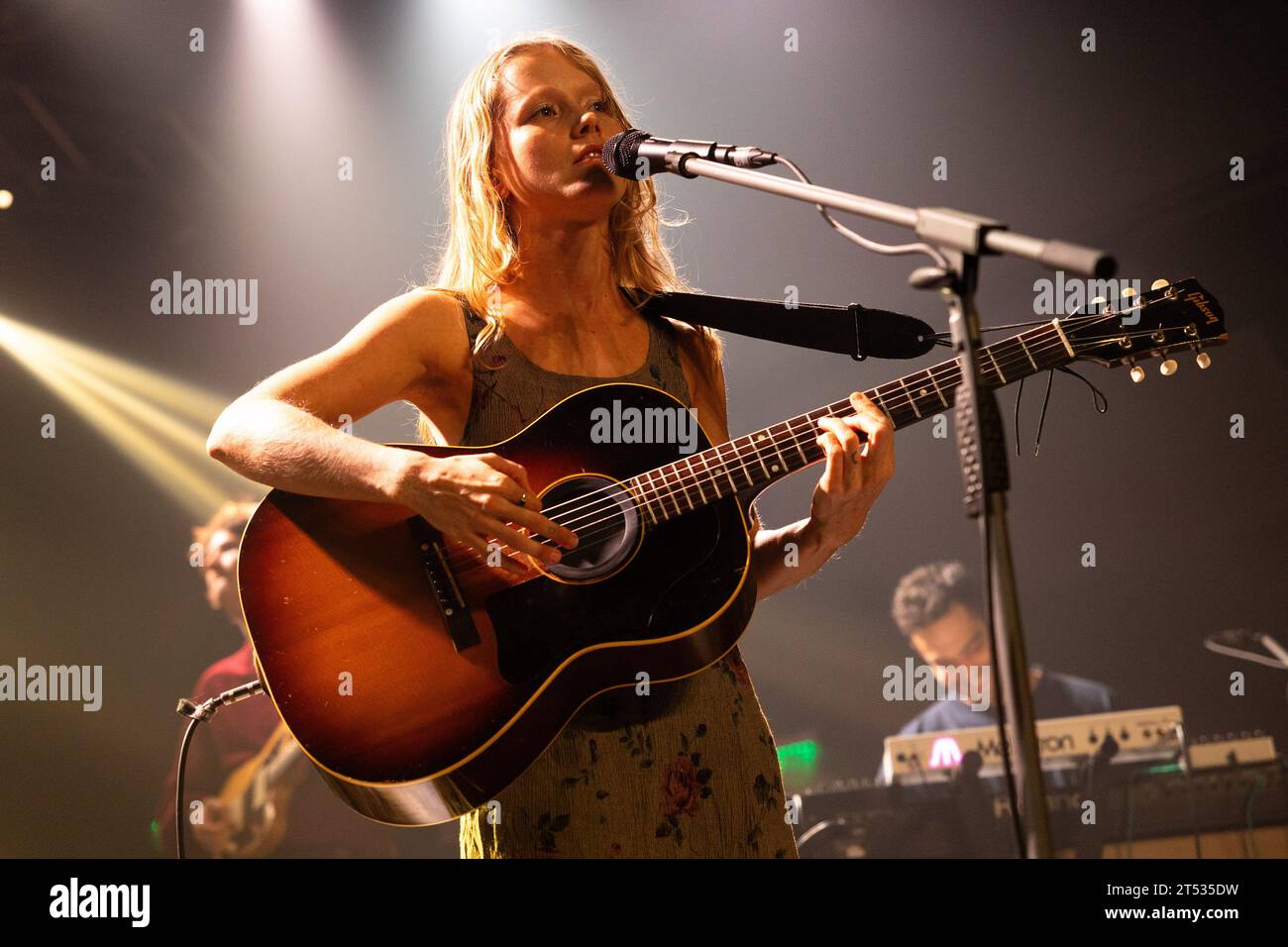 Milan, Italy. 02nd Nov, 2023. Alice Phoebe Lou performs in a concert at Magazzini Generali in Milano. Credit: SOPA Images Limited/Alamy Live News Stock Photo