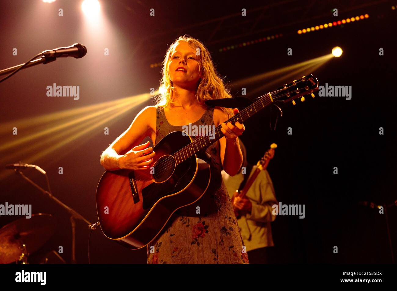 Milan, Italy. 02nd Nov, 2023. Alice Phoebe Lou performs in a concert at Magazzini Generali in Milano. Credit: SOPA Images Limited/Alamy Live News Stock Photo