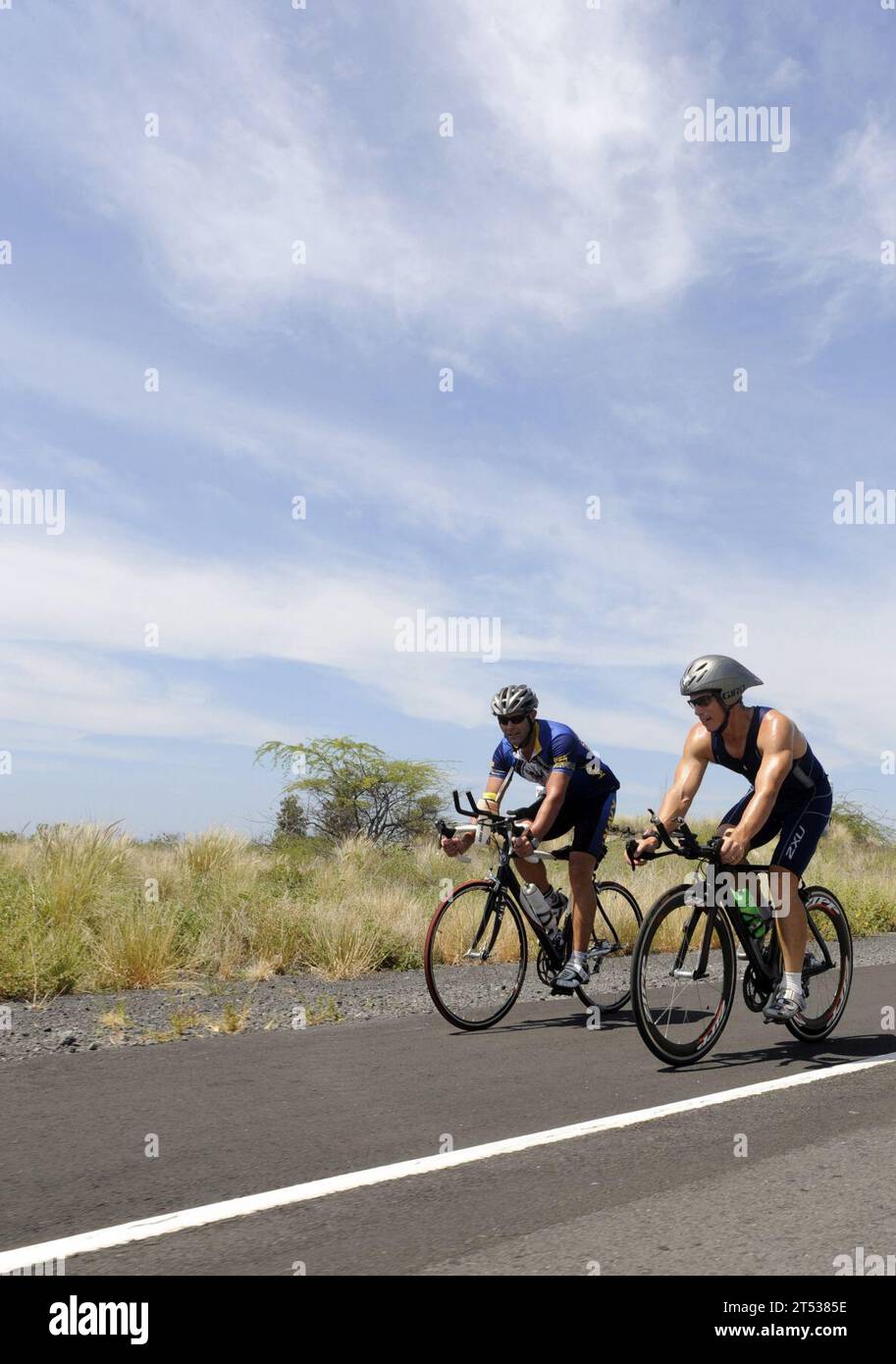 Bicycle, Commander, HAWAII, ironman, Submarine Squadron 20, training
