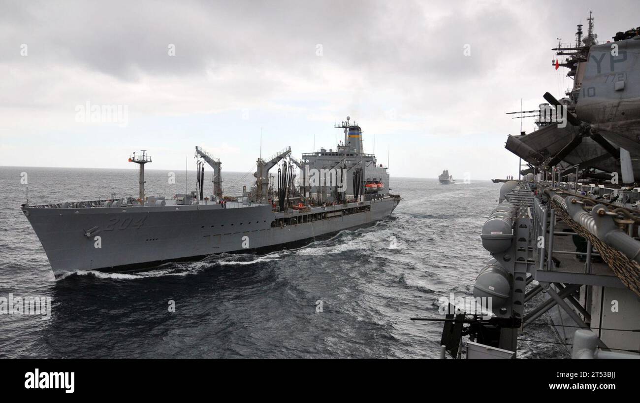 Uss Boxer Racks Boxer Amphibious Ready Group, REPLENISHMENT AT SEA, U.S. navy , USNS ...