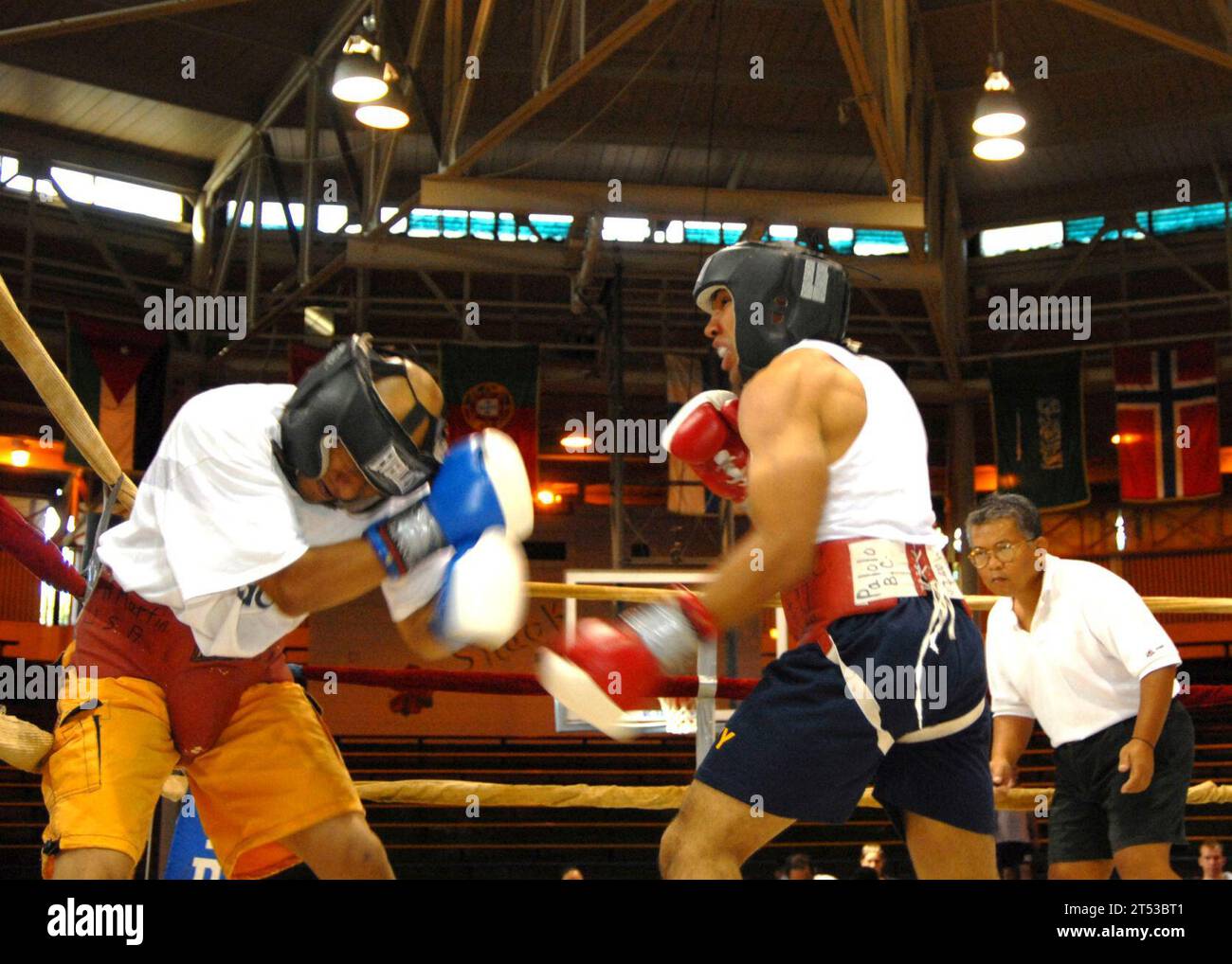 boxing trainer, HAWAII, lightheavyweight boxing match, Naval Station