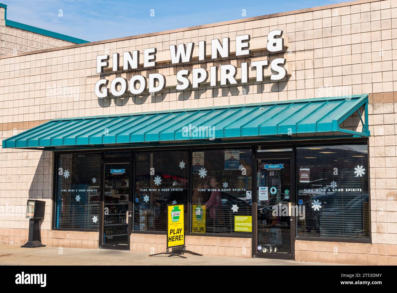 The Fine Wine and Good Spirits store on Allegheny Avenue in Franklin