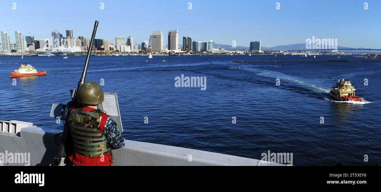 Calif. U.S. Navy , Sailor, san diego, USS John C. Stennis (CVN 74