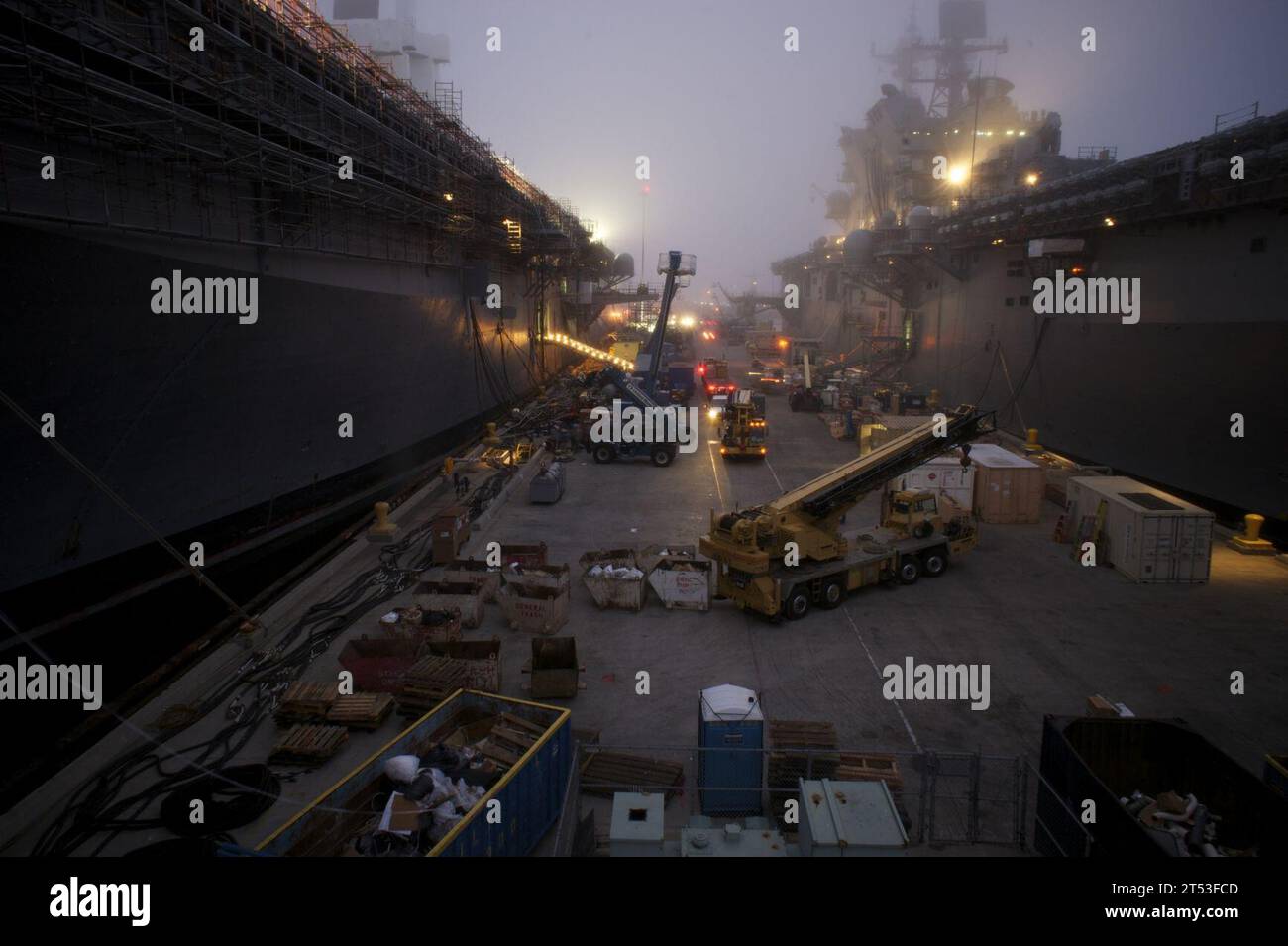 Tsunami fog in san diego