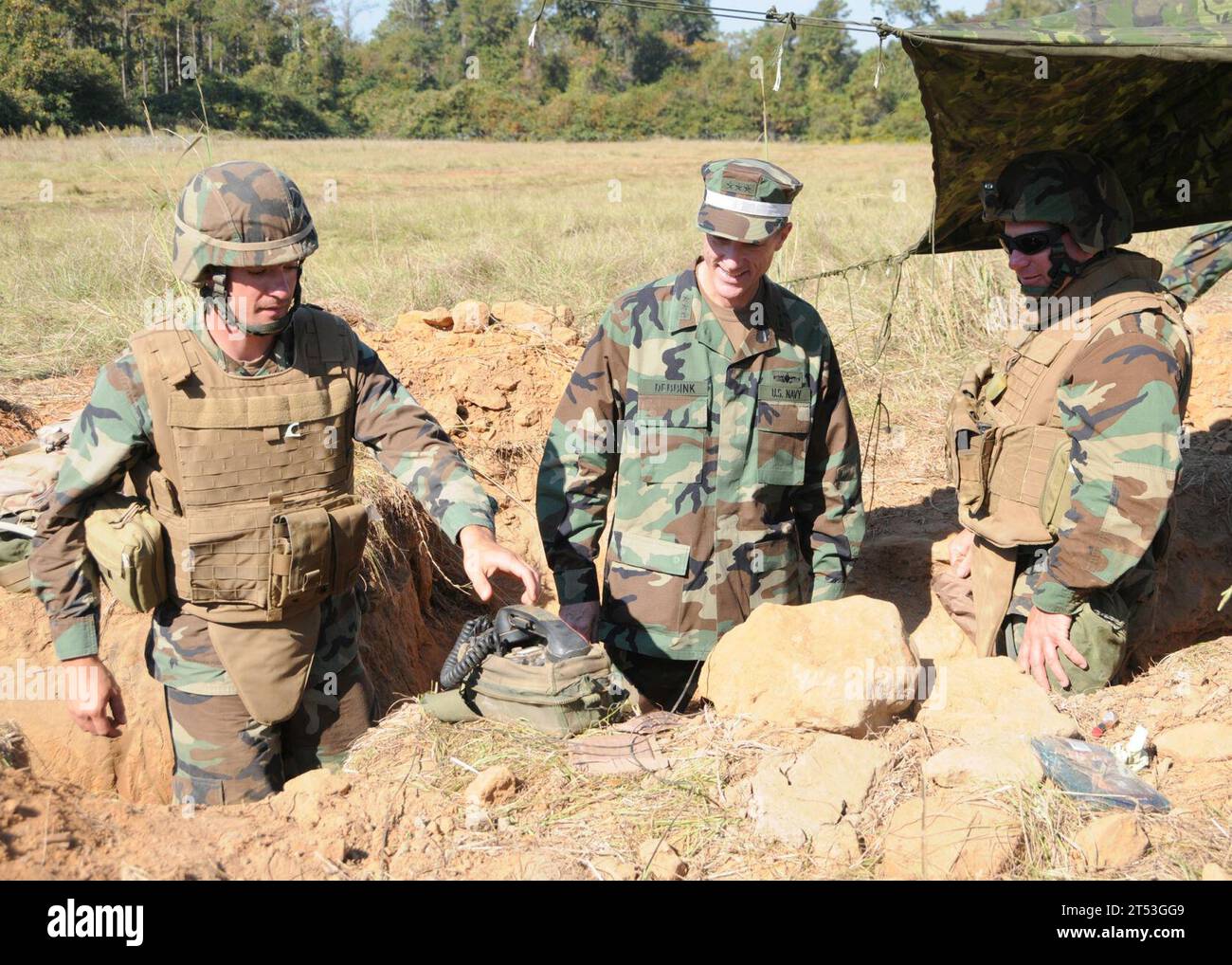 Camp Shelby, CNRF, Debbink, NMCB, nmcb26, Seabee Stock Photo Alamy