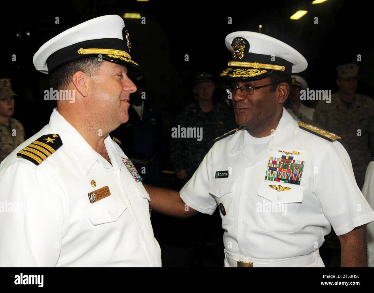 Capt Jeff Amick, Fleet Week New York 2010, U.S. navy , USS IWO JIMA ...