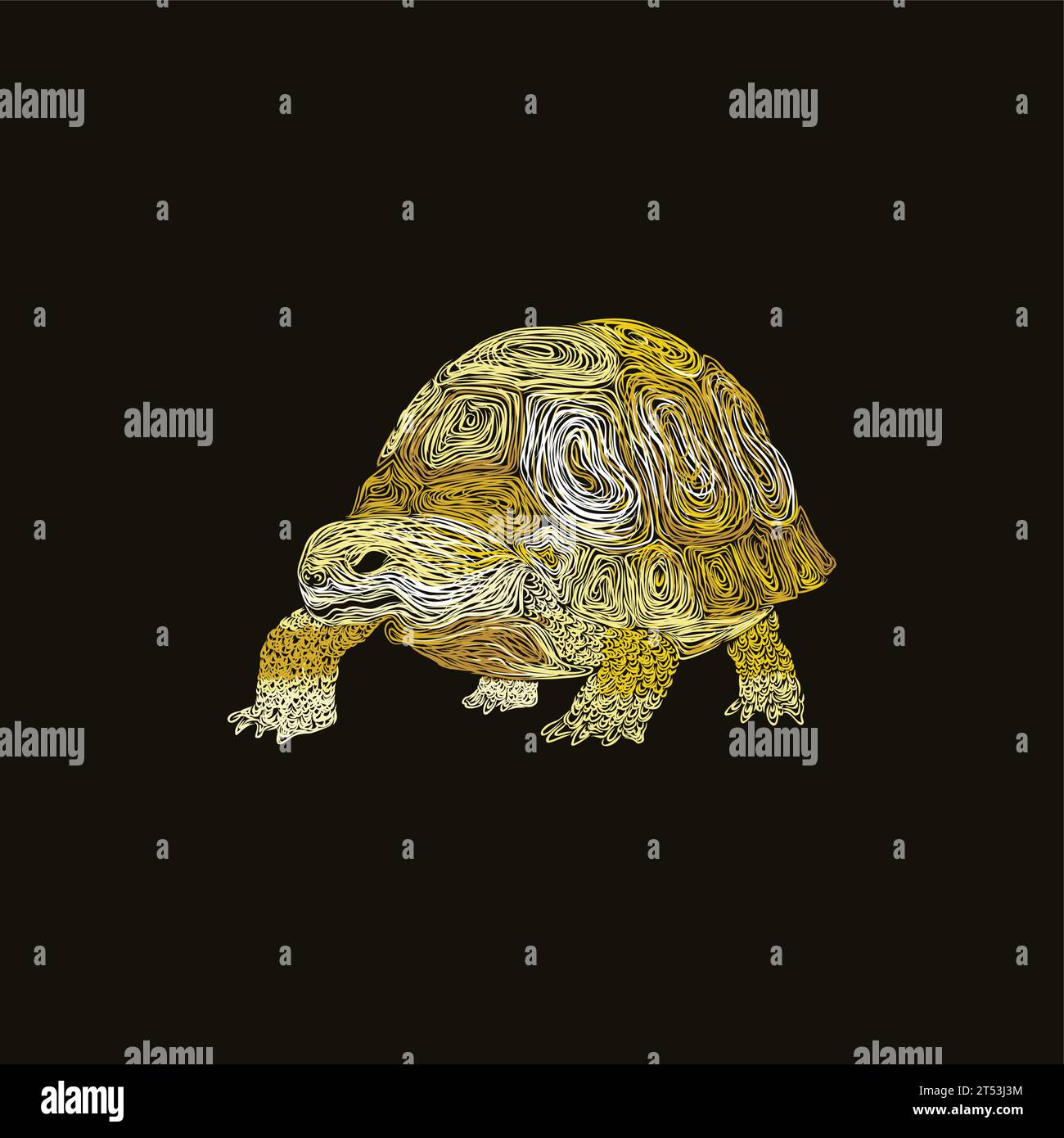 Tortoise animal artwork style design Royalty Free Vector Stock Vector ...