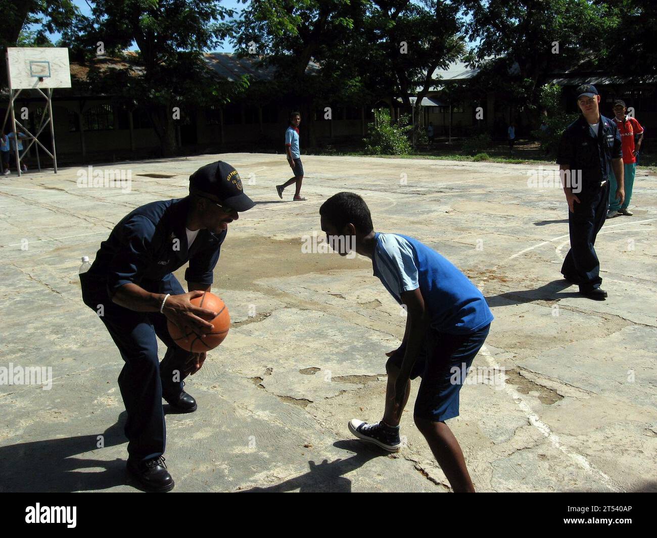 CHURCH, community-relations, Dili, guided-missile cruiser USS Port