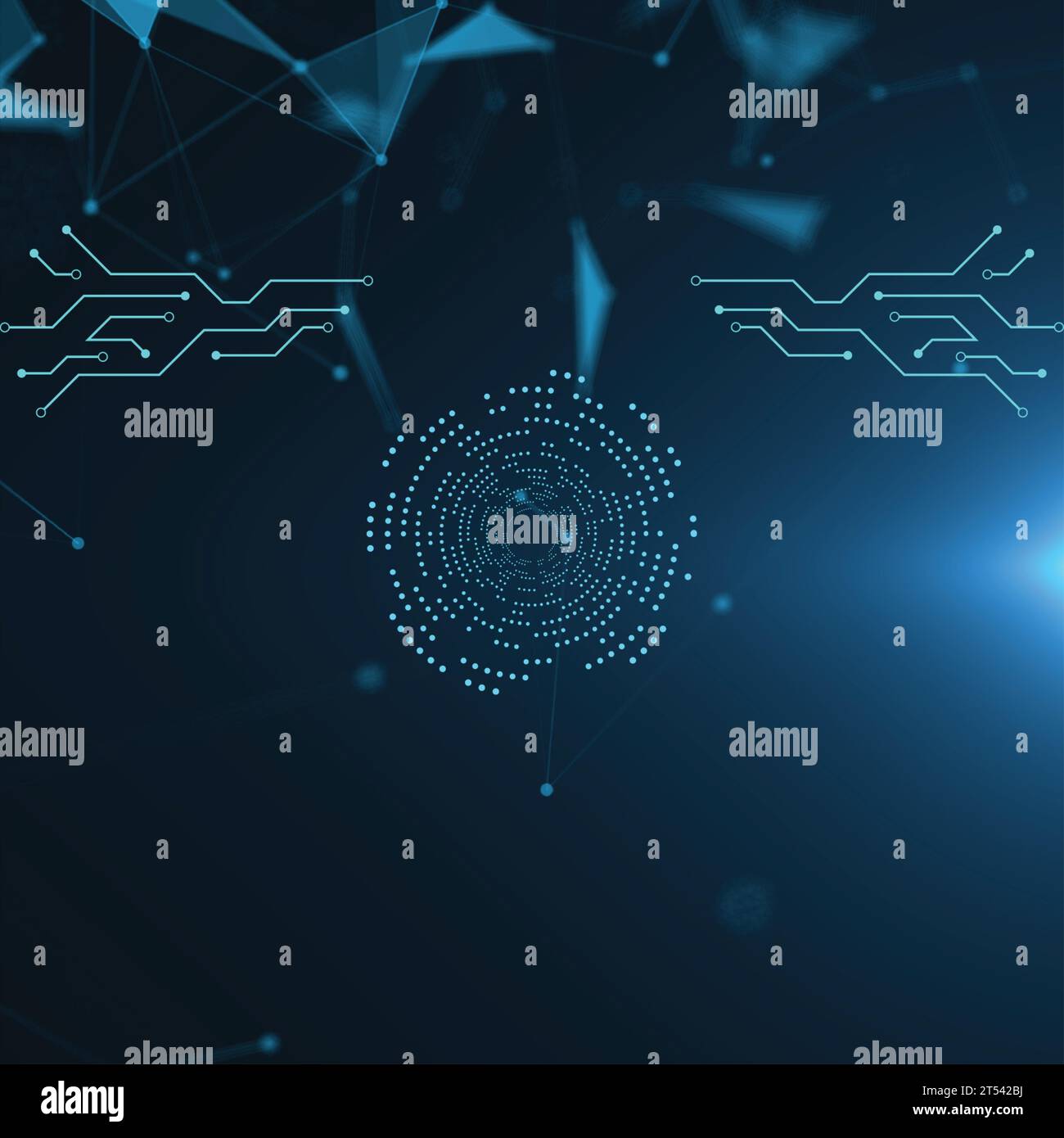 Technology background futuristic ai Royalty Free Vector Stock Vector ...