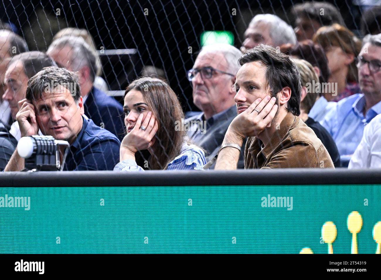 Paris, France. 01st Nov, 2023. French singer Vianney Bureau and his