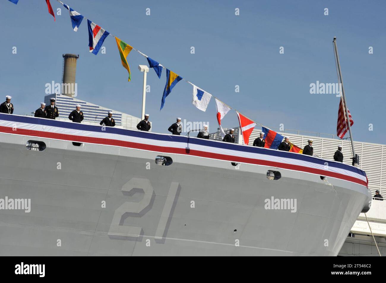 Bianca US Navale Marinaio Cap - WW2 Repro Americano Marina Militare Cappello - Foto 4