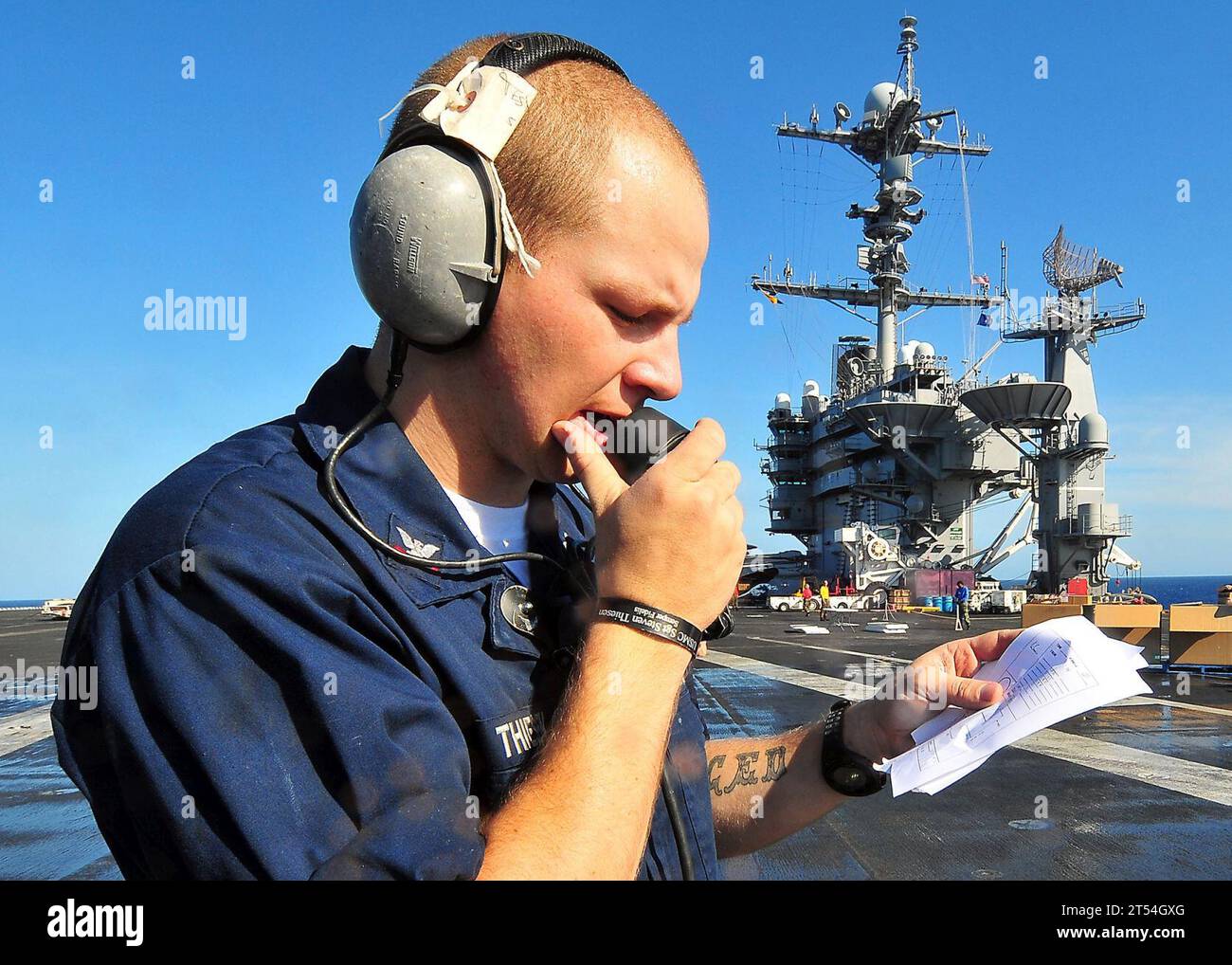 cVN73, Damage Control, DC, olympics, sound powered phones, USS