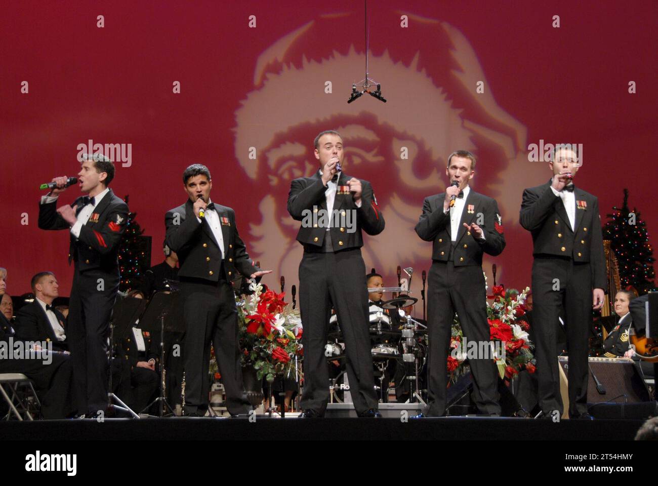 DAR Constitution Hall, Navy Band, Season of Magic, sideboys Stock Photo ...