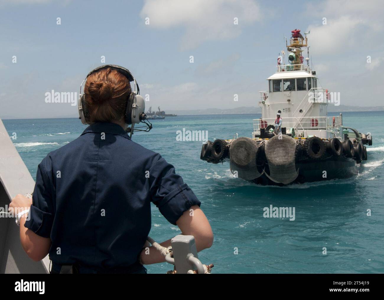 DDG 62, Okinawa, underway, USS Fitzgerald Stock Photo - Alamy