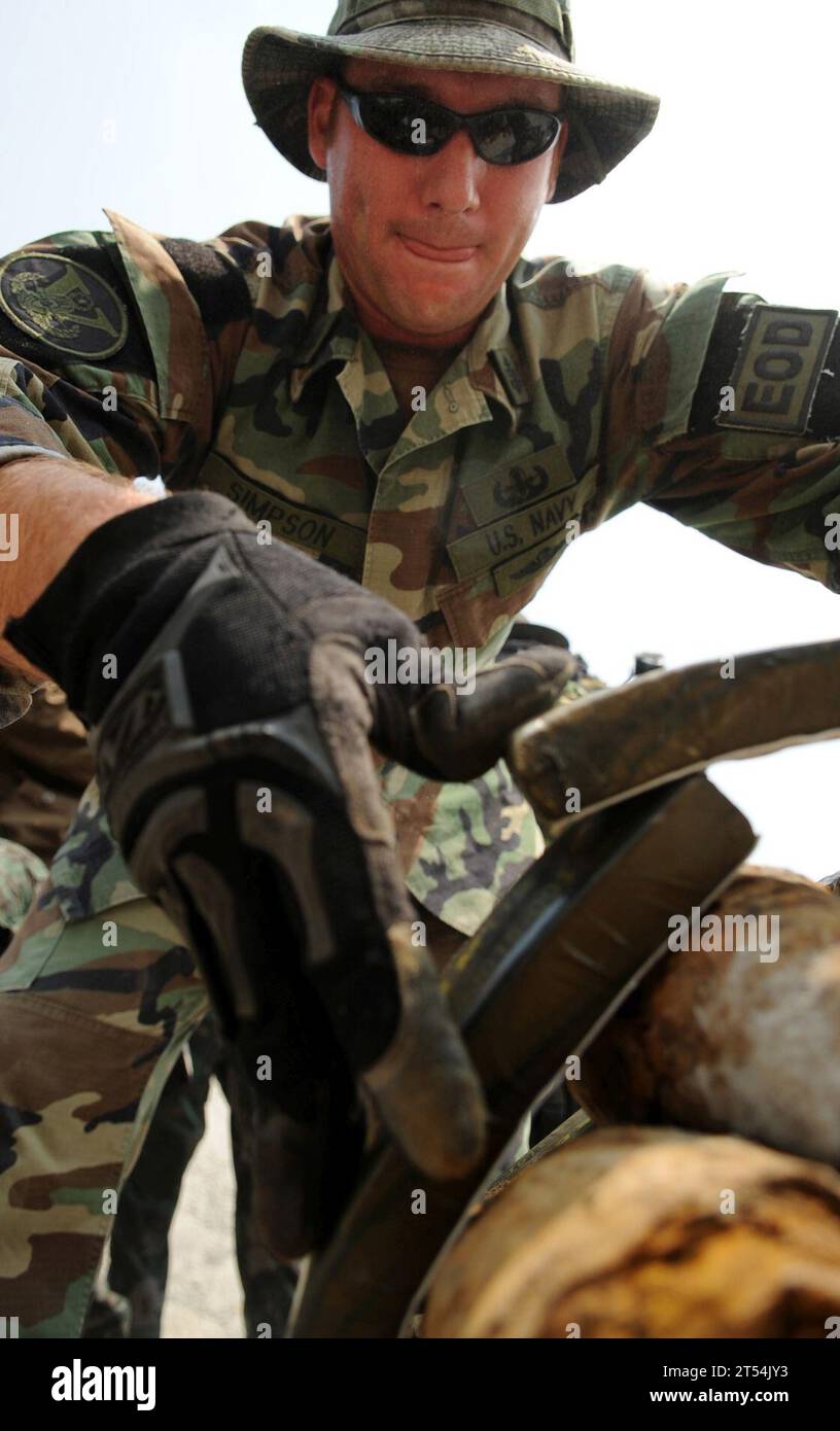 DEMOLITION, explosives, foreign, training Stock Photo Alamy