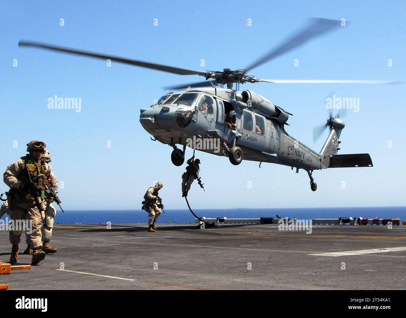 deploy, fast-rope, helo, Marines, MSO, rappel, training, USS Bataan ...