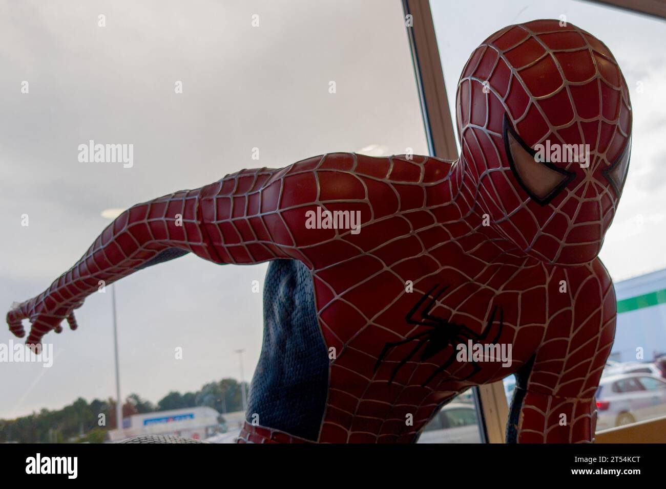 Spiderman logo hi-res stock photography and images - Alamy