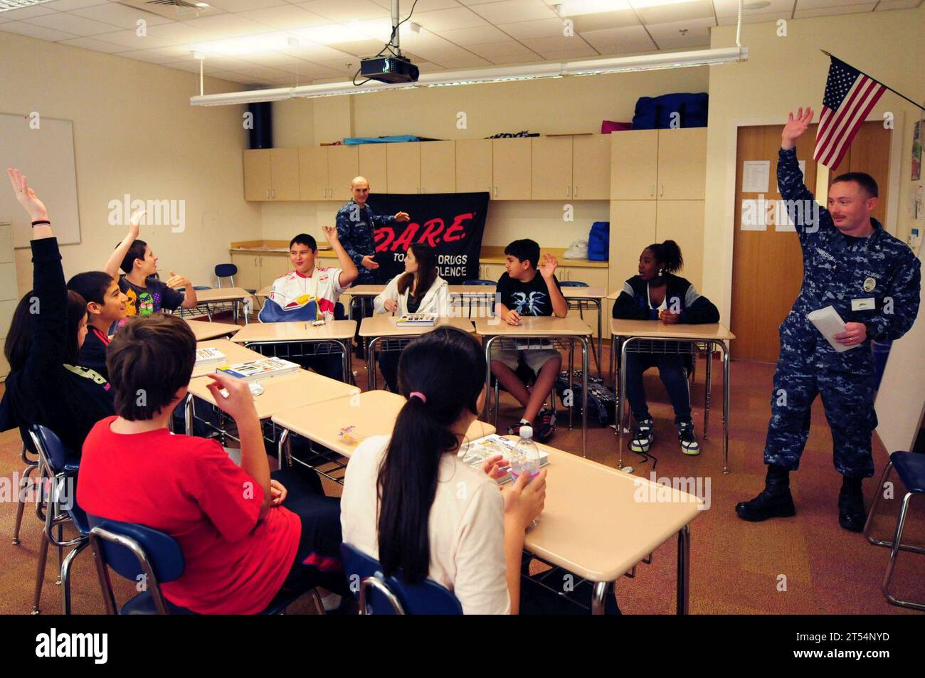 DoDDS Sigonella, Drug Abuse Resistance Education (D.A.R.E.), Naval Air