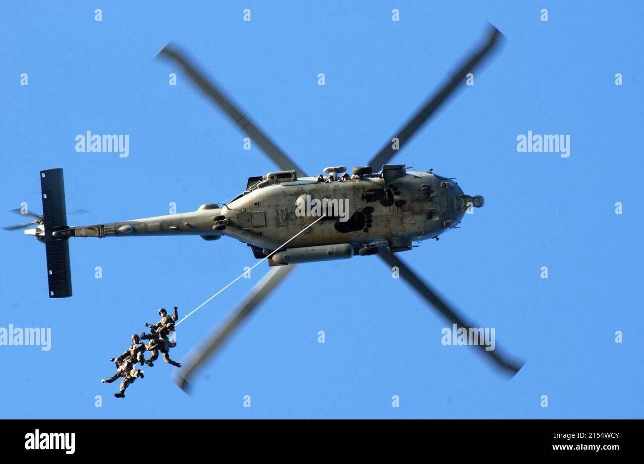 eodmu-11, helicopter, sh-60 seahawk, Special Purpose Insertion and Extraction Stock Photo