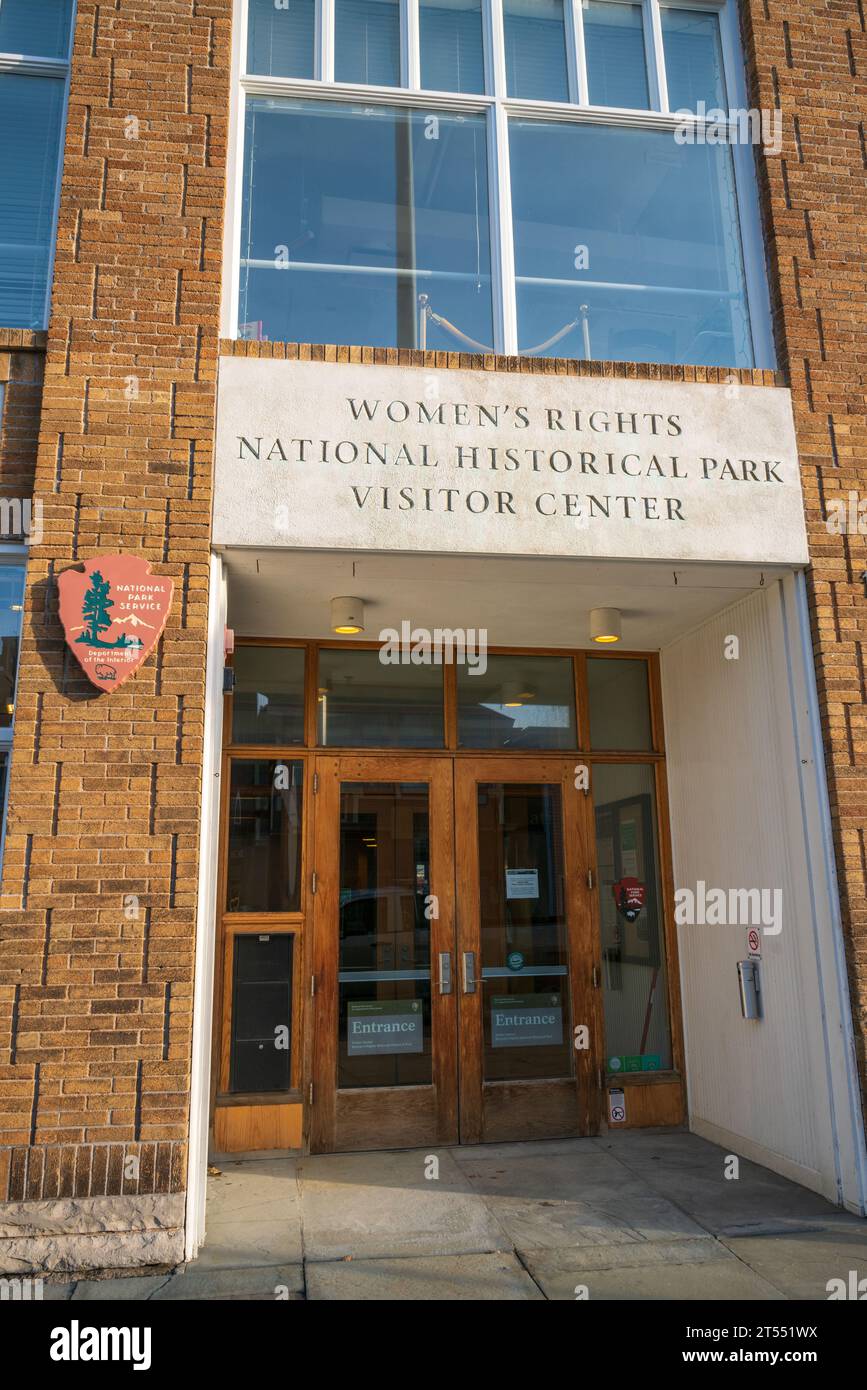 Women's Rights National Historical Park Building in Seneca Falls, New